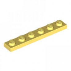 LEGO® 6211356 L GEEL - MS-51-K LEGO® 1x6 LICHT GEEL