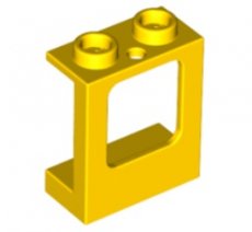 LEGO® 6153842 - 6249279 GEEL - L-25-G LEGO® window 1x2x2 with 1 hole for glass at the top and bottom YELLOW