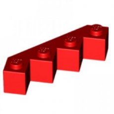 LEGO® 6250305 ROOD - M-28-C LEGO® 4x4x1 facet ROOD