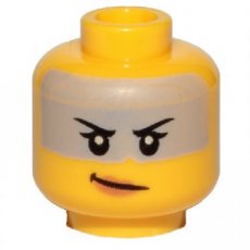 LEGO® 6253303 GEEL - MS-91-K LEGO® hoofd GEEL