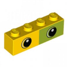 LEGO® 6258819 GEEL - M-28-D LEGO® 1x4 GEEL