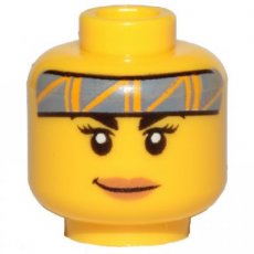 LEGO® 6306191 GEEL - MS-27-J LEGO® hoofd GEEL