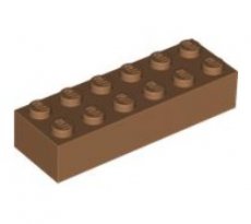LEGO® 6350413 MED NOUGAT - H-43-B LEGO® 2x6 MEDIUM NOUGAT