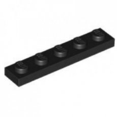 LEGO 6350415 ZWART - M-24-A LEGO® 1x5 BLACK