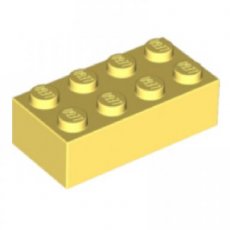 LEGO® 4250057 - 6373312 - 6117319 L GEEL - L-47-F LEGO® 2x4  LICHT GEEL