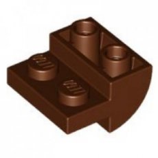 LEGO® 6409552 BRUIN - M-22-A LEGO® omgekeerd  2x2 BRUIN