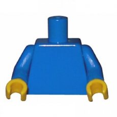 LEGO® 4275815 BLAUW - M-28-F LEGO® torso BLAUW