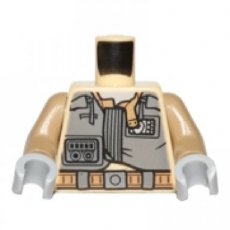 LEGO® 973pb2492c01 BEIGE - MS-32-J LEGO® torso BEIGE