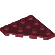 LEGO® 4539070 D ROOD - L-8-E LEGO® wig 4x4 hoek DONKER ROOD
