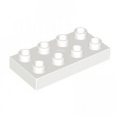 LEGO® DUPLO® 4250172 WIT - ML-33 LEGO®  DUPLO®   2x4  WIT