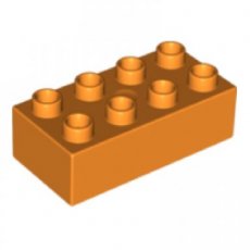 LEGO®  DUPLO®  4158403 ORANJE - H-54-C LEGO® DUPLO®  2x4 ORANJE