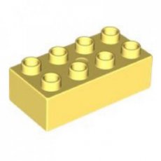 LEGO®  DUPLO®  6294939 L GEEL - L-47-E LEGO® DUPLO®  2x4 LICHT GEEL