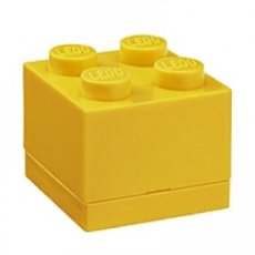 LEGO® Mini Box 4 GEEL