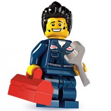 LEGO® Serie 6 N°15 LEGO® Mechanic - Complete Set