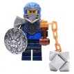 LEGO® Minifig Ninjago Hero Jay with weapons