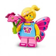 LEGO® Serie 17 N° 07 N° 07 Butterfly Girl - Complete Set