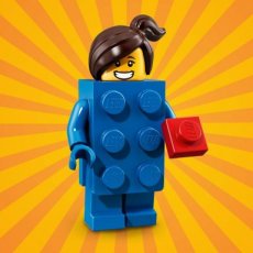 N° 03 LEGO® Meisje in LEGO® stenenpak