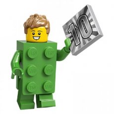 LEGO® Serie 20 N° 13 N° 13 LEGO® groene brick 10de verjaardag