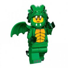LEGO® Serie 23 N° 12 N°  12 LEGO® Groene Draak Kostuum