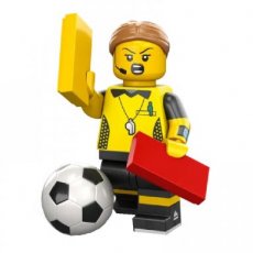 LEGO® Serie 24 N°  1 N° 01 LEGO® voetbalscheidsrechter