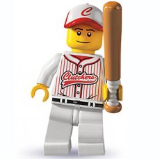 LEGO® Baseball speler - Complete Set