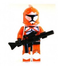 LEGO® Star Wars Minifig Clone Bomb Squad Trooper with gun