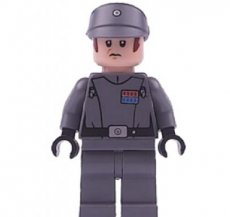 LEGO® Minifig Star Wars  Imperial Officer (Colonel) met wapen